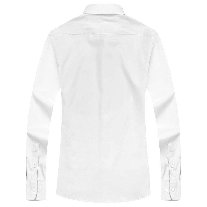 White Twill Dress Shirt | Modern Fit | Sizes 38-48