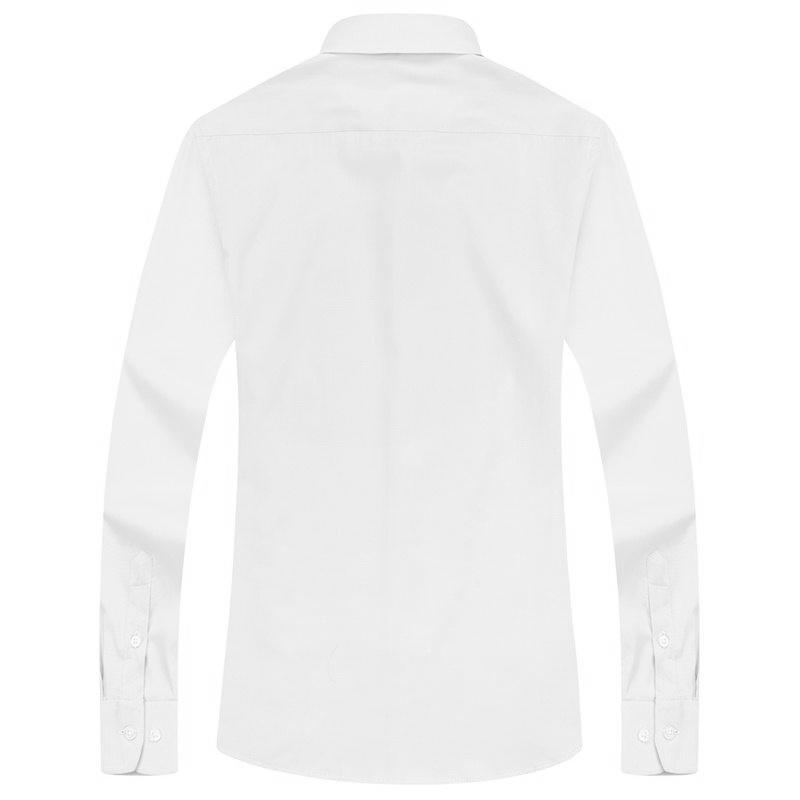 Basic White Dress Shirt | Modern Fit | Sizes 38-48 - Classy Men Collection