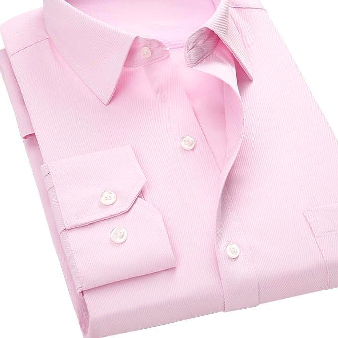 Pink Twill Dress Shirt | Modern Fit | Sizes 38-48