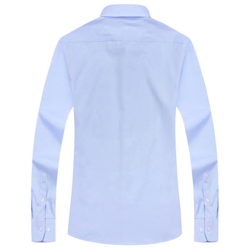 Basic Light Blue Dress Shirt | Modern Fit | Sizes 38-48 - Classy Men Collection