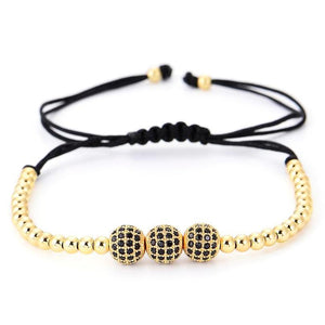 Classy Men Bracelet Triple Gold - Classy Men Collection