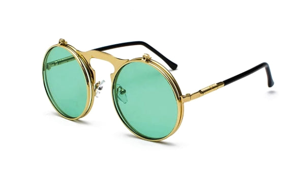 Classy Men Transparent Flip-Up Sunglasses - 4 Colors