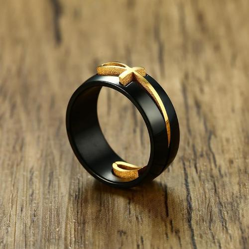 Classy Men Egyptian Black Gold Ring - Classy Men Collection