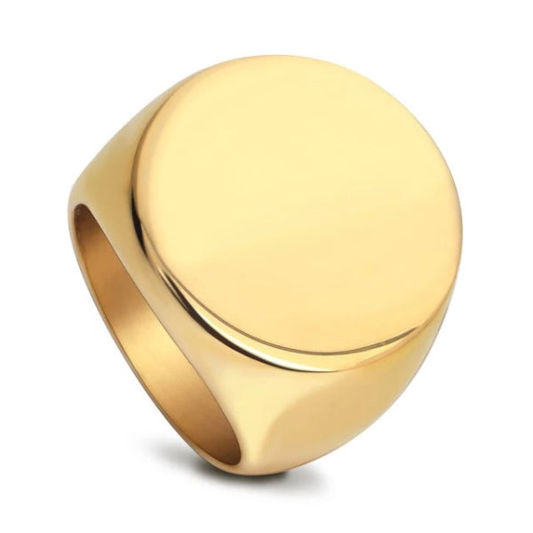 Classy Men Gold 925 Silver Wealth Ring - Classy Men Collection