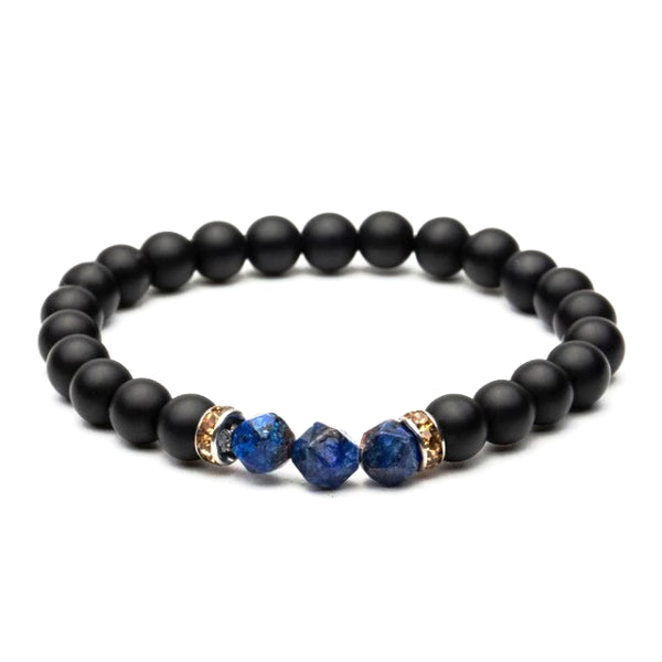 Classy Men Elegant Blue Stone Bracelet - Classy Men Collection
