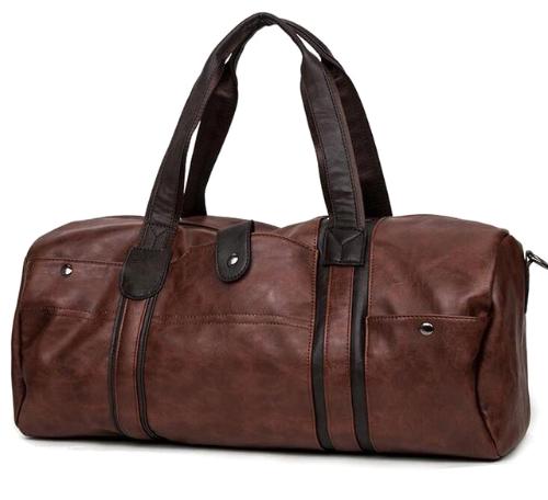 Classy Men Leather Weekend Bag - 2 Colors - Classy Men Collection