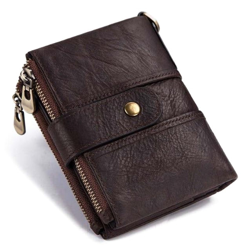 Leather Chain Wallet - 2 Colors