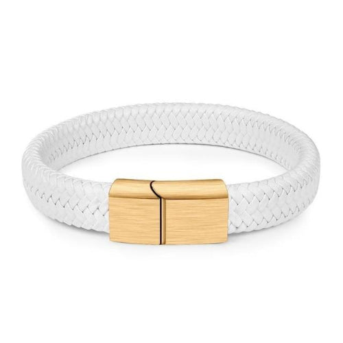 Men Womens Wide Leather Belt Wristband Bangle Cuff Punk Bracelet Adjustable  Gift | eBay