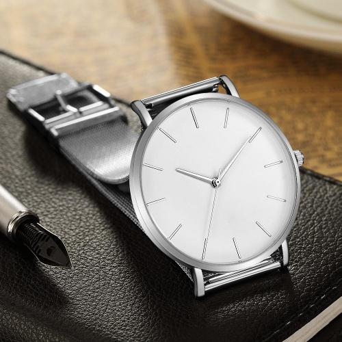 Classy Men Mesh Watch Silver | 3 Styles - Classy Men Collection