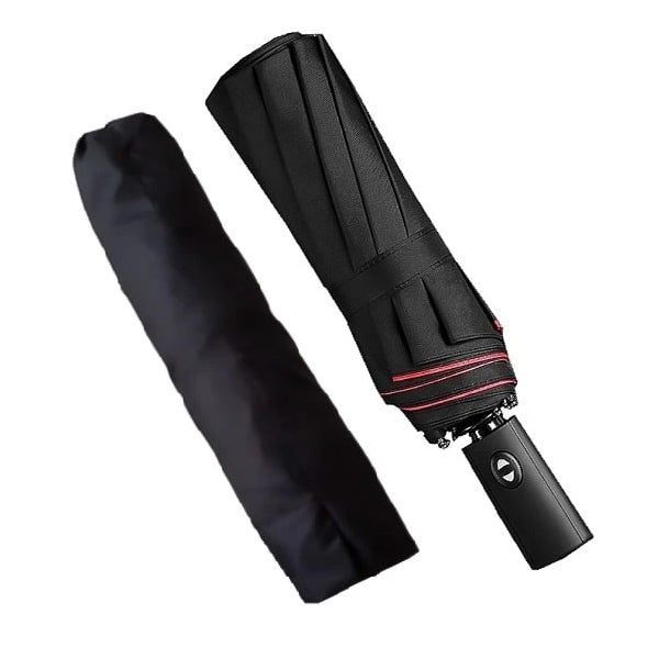 Red & black 2 color umbrella