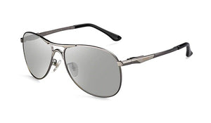 Classy Men Photochromic Pilot Sunglasses