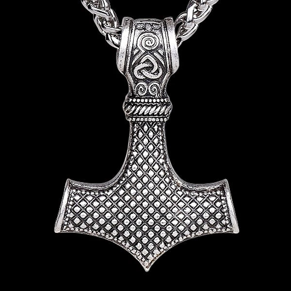 Classy Men Thor's Hammer Pendant Necklace